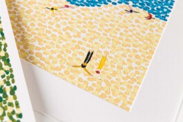 detalle de una ilustración de Mediterranean Poppy_Laura Rosselló